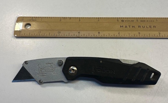 Hyper Tough Folding Utility Knife