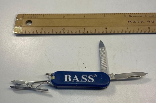Bass Multi-Tool / Utility Knife Keychain