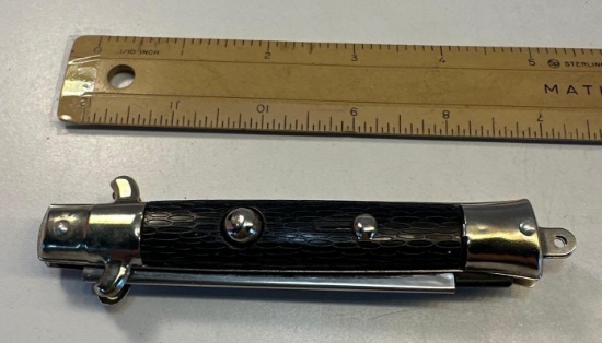 Vintage Pocket Metal Adult Folding Comb