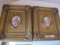 FRENCH LIMOGES PORC FRAMED PLAQUES 12