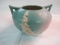 ROSEVILLE FOXGLOVE ROSE BOWL 1940S 418-4 MINT