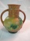 ROSEVILLE FUSCHIA VASE  891-6 1939  MINT