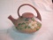 ROSEVILLE WHITE ROSE TEA POT 1-T