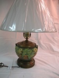 ROSEVILLE LUFFA LAMP RARE