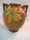 ROSEVILLE CLEMATIS VASE 1944  107-8 MINT