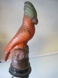 ART DECO BIRD LAMP original 1940 /50's