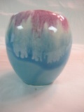 ROSEVILLE CARNELIAN VASE  GLOSSY 1910 5