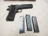 COLT 1911 ISSUED 1941, 3 MAGS, AND PAPERWORK