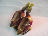 HULL LG #94 DOUBLE DUCK PLANTER  MINT