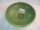 ROSEVILLE SNOWBERRY FOOTED BOWL 1FB10 CHIP HANDLE