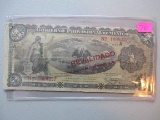 Gobierno Provisional De Mexico 1 Peso Note
