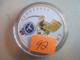 Tennessee Titans National Football League Coin