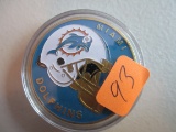 Miami Dolphins National Football League Coin