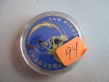 San Diego Chargers National Football League Coin