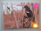 Red Winged Blackbird First Day Of Issue
