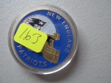 New England Patriots National Football League Coin