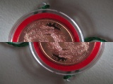 .999 One Ounce Merry Christmas Copper Round