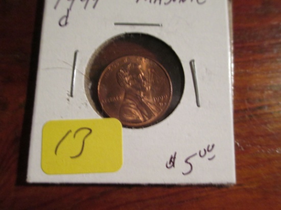 1999d Masonic Penny