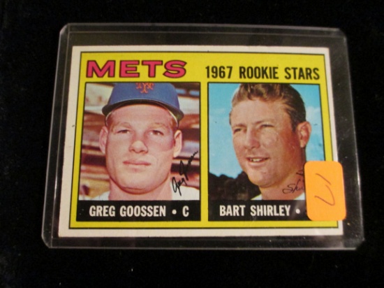 Vintage Greg Goossen And Bart Shirley Card