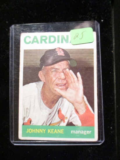 Vintage Johnny Keane Card