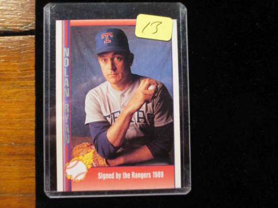 Nolan Ryan Card