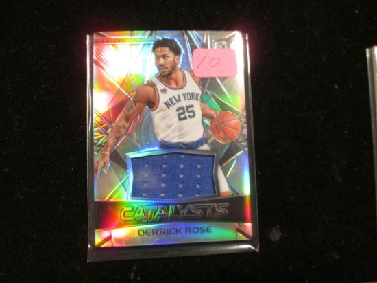 Derrick Rose Jersey Card