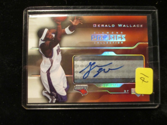 Gerald Wallace Signiture Card