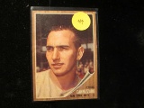 1962 Topps Baseball Card Ex Condition