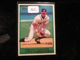 1997 Topps Baseball Card Chipper Jones