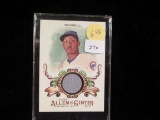 2017 Allen And Ginter Relic Card Addison Russell