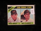 1966 Topps Baseball Orioles Rookie Stars