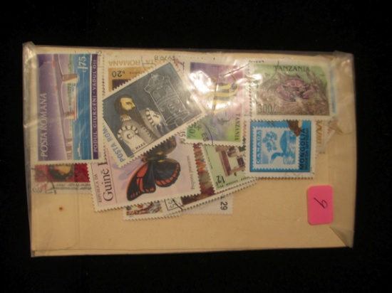 Bag Of Cccp Mint Stamps