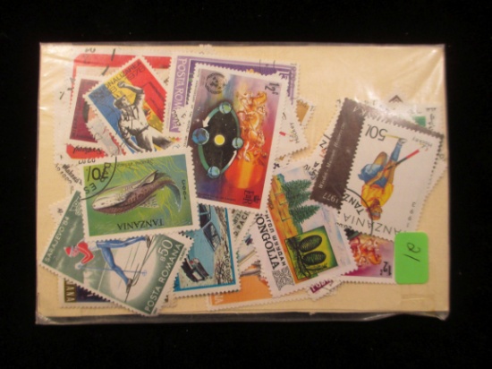 Bag Of Cccp Mint Stamps