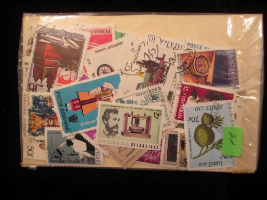 Bag Of Cccp Mint Stamps