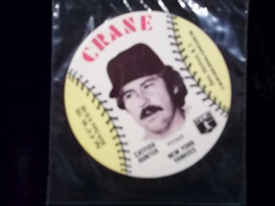 Catfish Hunter Potatoe Chip Card