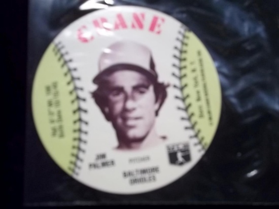 Jim Palmer Potatoe Chip Card