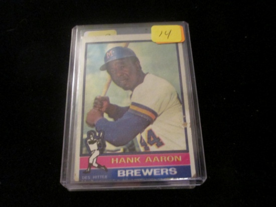 Hank Aaron Vintage Card