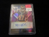 Marcus Roberson Signiture Card And Numbered 01/15