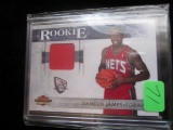 Damion James Jersey Card And Numbered 215/399