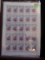 Repbubliica Dominicana Uncut Stamp Sheet