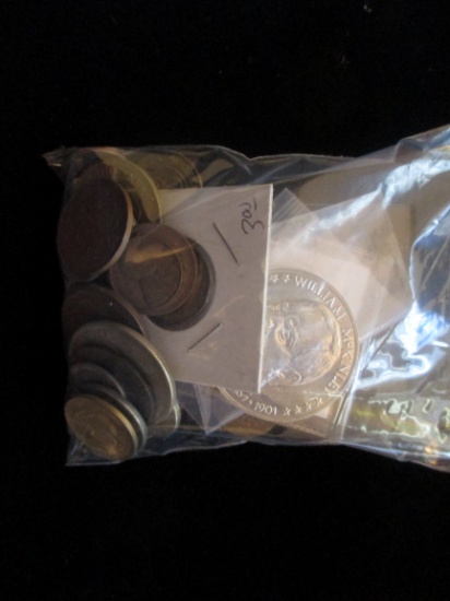 Central Texas Coins Grab Bag Of Coins And Tokens