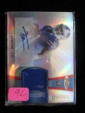 T.J Graham Jersey And Signiture Card And Numbered 1114/1353