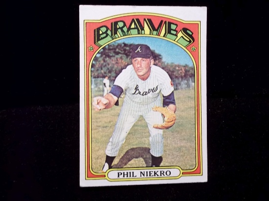 Phil Niekro Atlanta Falcons 1972 Topps #620