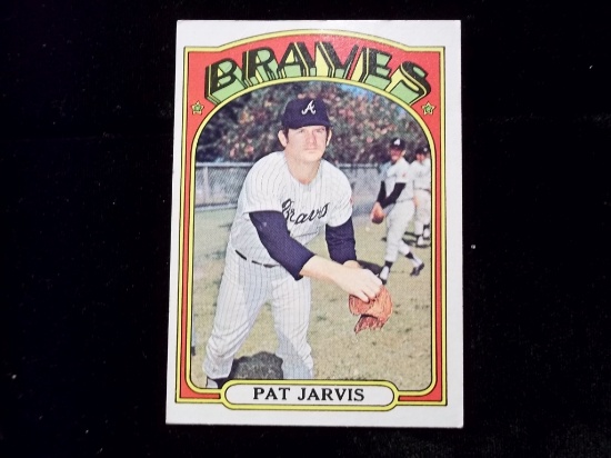 Pat Jarvis Atlanta Brave 1972 Topps Baseball Card #675