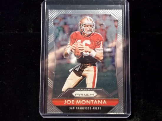 Joe Montana Panini Prizm Sf 49ers Hall Of Famer