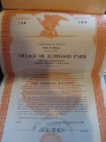 Village Of Elmwood Park One Hundred Dollars