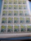 1975 Mint Uncut Cccp Stamp Sheet