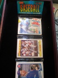1990 Unopened Fleer Pack 45 Trading Cards And 3 Logo Stickers