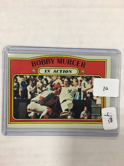 Bobby Mercer New York Yankees 1972 Topps In-action Card #700