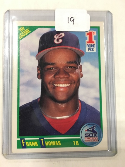 Frank Thomas "the Big Hurt" 1990 Score Rookie Card Mint And Ready To Slab
